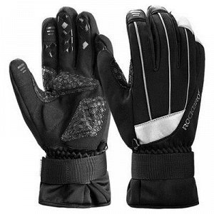 Зимние велосипедные перчатки Rockbros S168BGR