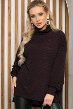 Джемпер &quot;Ариана&quot; (блэк, принт) Б4756