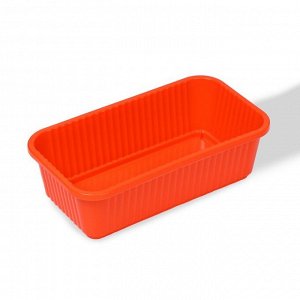 Ящик для рассады, 28.5 x 15.5 x 8.5 см, 2,5 л., оранжевый, Greengo
