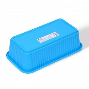 Ящик для рассады, 28.5 x 15.5 x 8.5 см, 2,5 л, голубой, Greengo