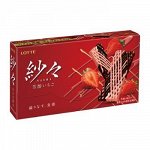 LOTTE Sasha - хрустящий шоколад в необычной форме