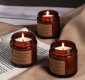 Подарочный набор ароматических свечей "Aroma Sensation"