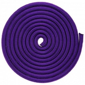 Скакалка для художественной гимнастики утяжелённая Grace Dance, 3 м, цвет фиолетовый