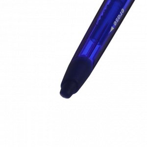 Ручка со стираемыми чернилами, гелевая, BRAUBERG "X-ERASE" 0,7 мм, грип, корпус синий, синие чернила
