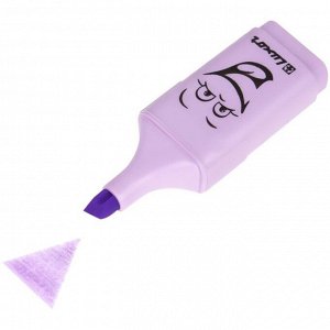 Маркер текстовыделитель Luxor Eyeliter Pastel, 1.0-4.5 мм, чернила на водной основе, пастельный фиолетовый