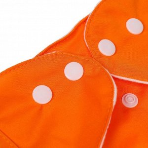 Многоразовый подгузник, цвет оранжевый