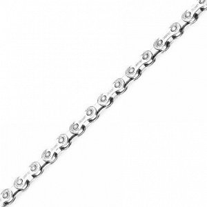 Цепь TAYA DECA-101 Silver/Silver 116. 10 скоростей