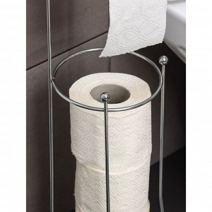 Держатель для туалетной бумаги Доляна «Модерн», 15,5x15,5x65 см
