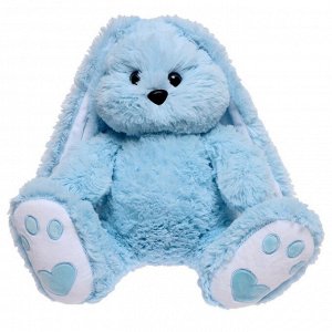 Мягкая игрушка «Заяц Малыш» голубой, 35 см