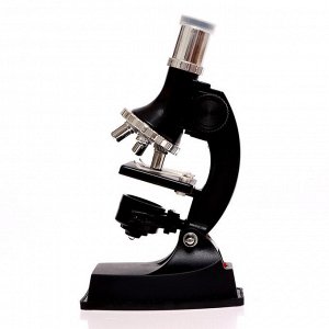 Набор для изучения микромира «Микроскоп + калейдоскоп», 14 предметов, световые эффекты, работает от батареек