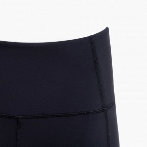 Костюм женский Adidas (топ/леггинсы), цвет чёрный