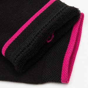 Носки женские махровые QUARTET, цвет чёрный, размер 23-25