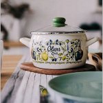 Кастрюля 2,2л сферическая Олива