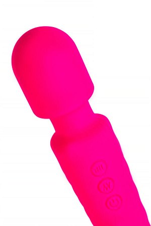 Вибромассажер Flovetta Peony, силикон, розовый, 20,5 см