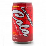 Напиток SANGARIA &quot;Los Angeles Cola&quot;, Кола ж/б 350 мл ЯПОНИЯ