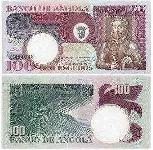 100 Эскудо Ангола (Португальская) 1973