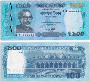 100 Така Бангладеш 2018
