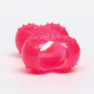 Пижон Игрушка жевательная &quot;Собачье удовольствие&quot;, TPR, 10,5 см, розовая