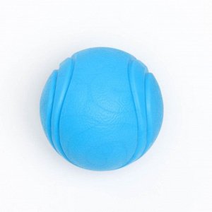 Игрушка цельнолитая "Прыгучий мяч", TPR, 5 см, синяя