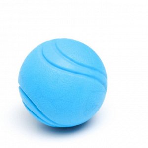 Игрушка цельнолитая "Прыгучий мяч", TPR, 5 см, синяя