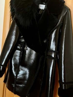 Куртка GAUDI faux fur coat Италия оригинал