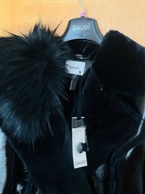 Дубленка gaudi faux fur coat Италия оригинал