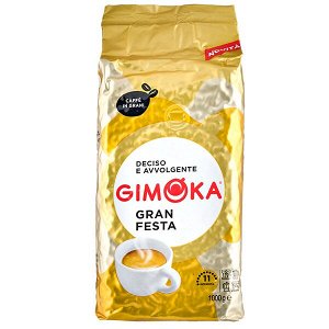 Кофе GIMOKA GRAN FESTA 1 кг зерно 1 уп. х 6 шт.
