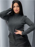 Водолазка &quot;Колор&quot; антрацит