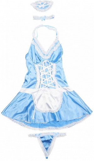 Игровой костюм(платье,аксессуары) голубой