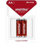 Батарейка SmartBuy AA (LR06) алкалиновая, BC2