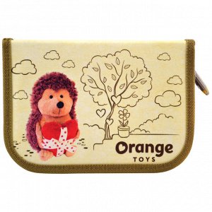 Пенал 1 отделение, 195*135 BG "Orange Toys" , ткань