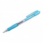 Ручка шариковая автоматическая Pilot &quot;Super Grip&quot; синяя, 0,7мм, голубой грип