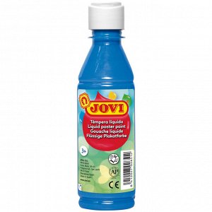 Гуашь JOVI, с повышенным содержанием пигмента, голубая, 250мл