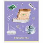 Тетрадь предметная 48л. ArtSpace &quot;Зри в корень!&quot; - Информатика, ВД-лак