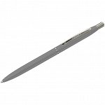 Ручка шариковая Luxor &quot;Sterling&quot; синяя, 1,0мм, корпус серый/золото, кнопочный механизм