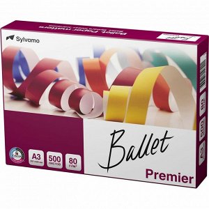 Бумага A3 "A" класс "Ballet Premier" А4, 80г/м2, 500л., 161%