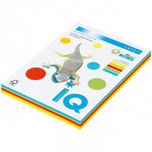 Бумага IQ "Color Intensive Mixed Packs" А4, 80г/м2, 250л. (5 цветов)