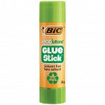 Клей-карандаш Bic &quot;Ecolutions&quot;, 35г, с яблочным запахом