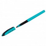 Ручка-роллер Uni &quot;Uni-Ball Air UBA-188E&quot; синяя, 0.5 мм, голубой корпус
