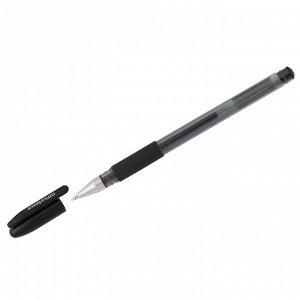 Ручка гелевая "TC-Grip" черная, 0,5мм, грип