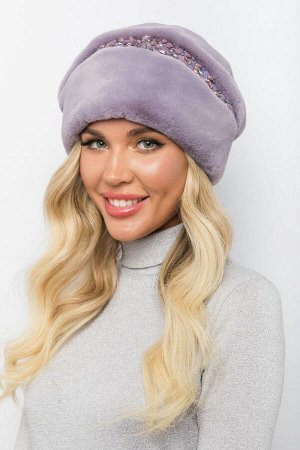 Шапка из экомеха