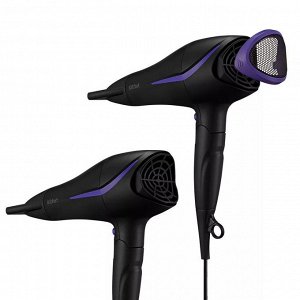 Фен КТ-3230-1 черно-фиолетовый