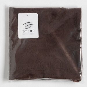 Наволочка декоративная «Этель» Валенсия Шоколадный пудинг с кисточками 40?40 см