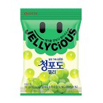 Мармелад жевательный &quot;JELLYCIOUS GREEN GRAPE&quot; вкус зелёного винограда 72г