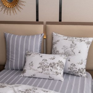 Viva home textile Комплект постельного белья Делюкс Сатин на резинке LR440