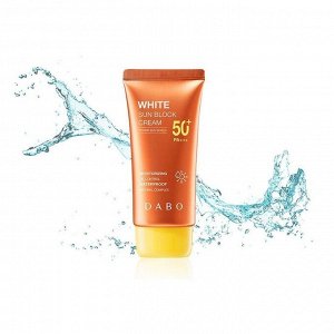 DABO Осветляющий солнцезащитный крем SPF50 PA+++ / White Sunblock Cream, 70 мл