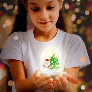 Набор для творчества «Новогодний ночник с игрушкой: Дед Мороз»
