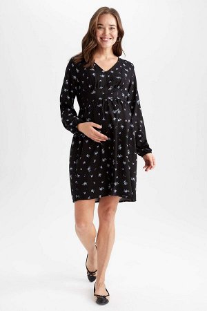 Платье для беременных до колен