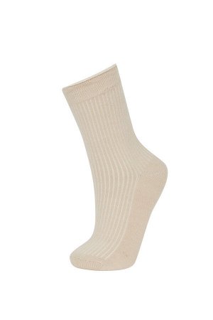 Женские хлопковые носки из 3 пар длинных