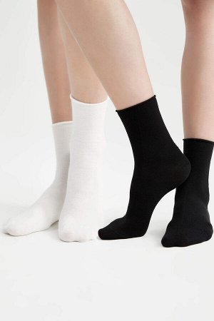 Набор 2 женских длинных носков из модала